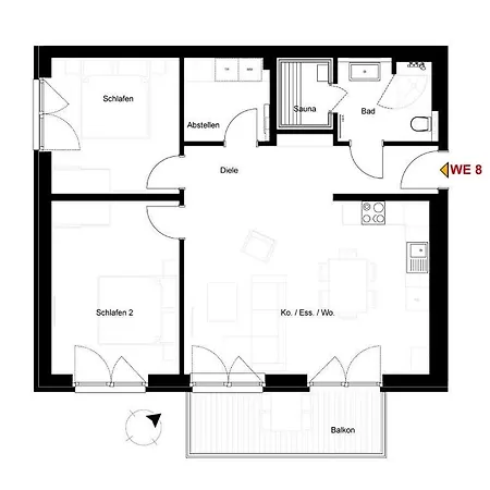 Apartment Slowdown In - Familenfreundliche Und Moderne Mit Loggia Und 2 Schlafzimmern *